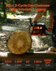 Gas Chainsaw, 62CC Engine, 20" Bar, 3.8HP Power