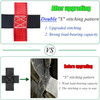 Red Polyester Climbing Cargo Net - 57 ft Heavy-Duty Playground & Ninja Obstacle Accessory