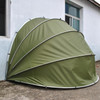 Portable Motorcycle Shed Tent - Waterproof Semispiral Shell Cover for Outdoor Bike Protection
