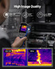 Mini Thermal Imaging Camera – TC004, 240×240 TISR Resolution, 15‑Hour Battery