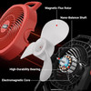 Battery Powered Fan Compatible with Milwaukee M18 18V Battery, 750 CFM Cordless Jobsite Fan with AC Adapter, Brushless Motor Portable Shop Fan for Camping, Garage, Workshop, Outdoor (Tool Only)