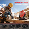 Battery Powered Fan Compatible with Milwaukee M18 18V Battery, 750 CFM Cordless Jobsite Fan with AC Adapter, Brushless Motor Portable Shop Fan for Camping, Garage, Workshop, Outdoor (Tool Only)