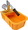 Hydrostatic Test Pump, Manual Water Pressure Test Pump Kit with Gauge, 2.5MPa/362PSI Pipe Leak Detector for Plumbing, Heating, Irrigation, and Pressure Vessel Testing
