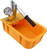 Hydrostatic Test Pump, Manual Water Pressure Test Pump Kit with Gauge, 2.5MPa/362PSI Pipe Leak Detector for Plumbing, Heating, Irrigation, and Pressure Vessel Testing