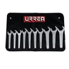 URREA U3500AM Service Wrench Set (10 Pieces), Metric – Satin Finish