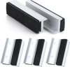 3‑Pair 4" Magnetic Vise Jaw Pads – Aluminum Soft Jaws (6‑Piece Set)