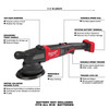 Milwaukee M18 FUEL™ 21mm Random Orbital Polisher 2685-20