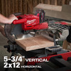 Milwaukee M18 FUEL™ 10” Dual Bevel Sliding Compound Miter Saw Kit 2734-21