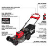 Milwaukee M18 FUEL™ 21" Self-Propelled Dual Battery Mower Kit 2823-22HD