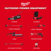 Milwaukee M18 FUEL™ 14" Top Handle Chainsaw (Tool-Only) 2826-20T