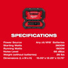 Milwaukee M18™ CARRY-ON™ 3600W/1800W Power Supply 2845-20