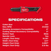 Milwaukee M18 FUEL™ Braking Die Grinder, Slide Switch 2939-20