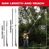 Milwaukee M18 FUEL™ Telescoping Pole Saw Kit 3013-21