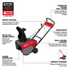 Milwaukee M18 FUEL™ 21" Auger Propelled Dual Battery Single Stage Snow Blower Kit 3036-22HD