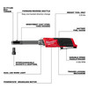 Milwaukee M12 FUEL™ INSIDER™ Extended Reach Box Ratchet 3050-20