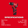 Milwaukee M12™ Subcompact Brushless 3/8" Drill/Driver Kit 3401-22