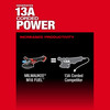 Milwaukee M18 FUEL™ 4-1/2"-7" Variable Speed Braking Grinder, Paddle Switch w/ ONE-KEY™ 3674-20