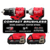 Milwaukee M18™ Compact Brushless 2-Tool Combo Kit 3692-22CT