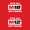 Milwaukee M18 FUEL™ & M12 FUEL™ 2-Tool Combo Kit 3890-22