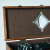 GI-T24-D felt-lined lid and top compartment detail