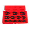 12 Piece 3/8 in  Dr. SAE Crowfoot Wrench Set