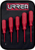 1000-Volt Screwdriver Set 3, 4, 5 in. Standard #1, 2 Phillips, 5 PC (9700C)