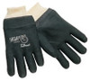 DOUBLE-DIPPED PVC BLACKGLOVES ROUGH FINISH 127-6100S