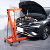 Hydraulic Engine Hoist with Lever, 2 Ton / 4400 LBS – Heavy‑Duty Cherry Picker Shop Crane with Foldable Frame and 1500 LB Engine Leveler