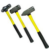 3pc. 3lb. Hammer Set with Fiberglass Handles