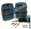 25 PC Quik Change Drill  and  Bit Set with Titanium Coating