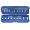 9-Piece 1/4 in. Dr. Metric 2mm - 10mm Stubby Hex Bit Set
