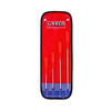 Red handle screwdriver set w/ vinyl pouch 3, 4, 6, 8in, 4pc.