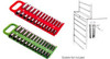 1/4 in  Magnetic Socket Holder (RED)