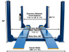 Atlas? 14KOF-EXT Garage Pro Open Front 4 Post Alignment Lift (COMMERCIAL GRADE,E