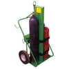 Welding Cart,Twin Cylinder, 780 lb Capacity