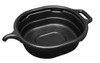 17972 4.5 GALLON OVAL DRAIN PAN, BLACK