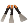 Durston Manufacturing Co SS7100 Flexible Stainless Steel Putty Knife Set - 3 Piece