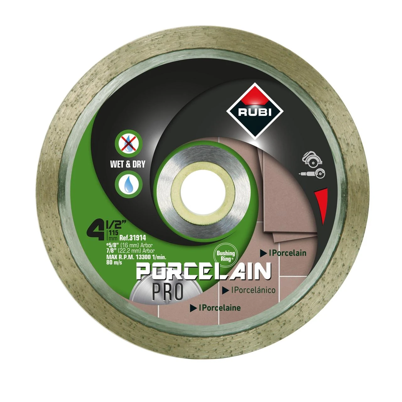 Rubi Diamond Blades BLADE PORCELAIN 7