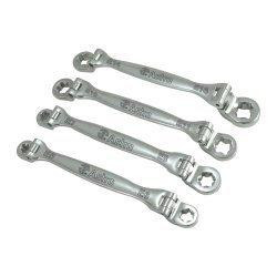 Astro Pneumatic 4 Piece Double Flexible Torx Wrench Set AST7114