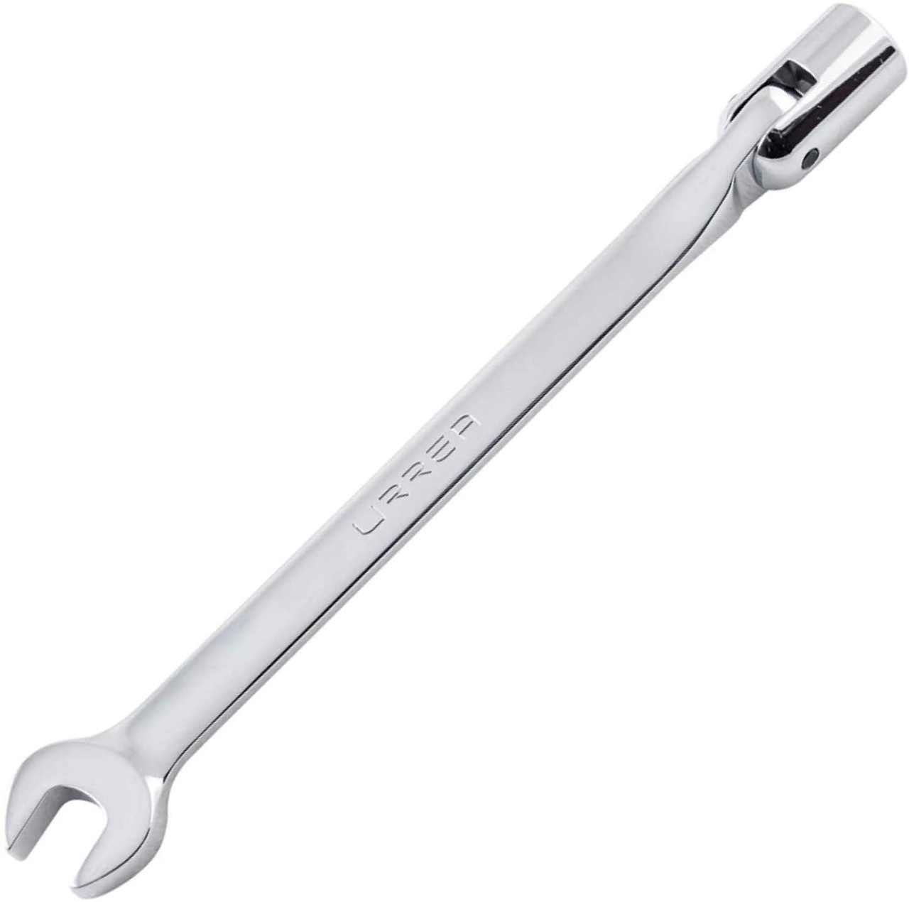 Full Polished flex head wrench, Size: 3/4, 12 point, Total Length: 10"