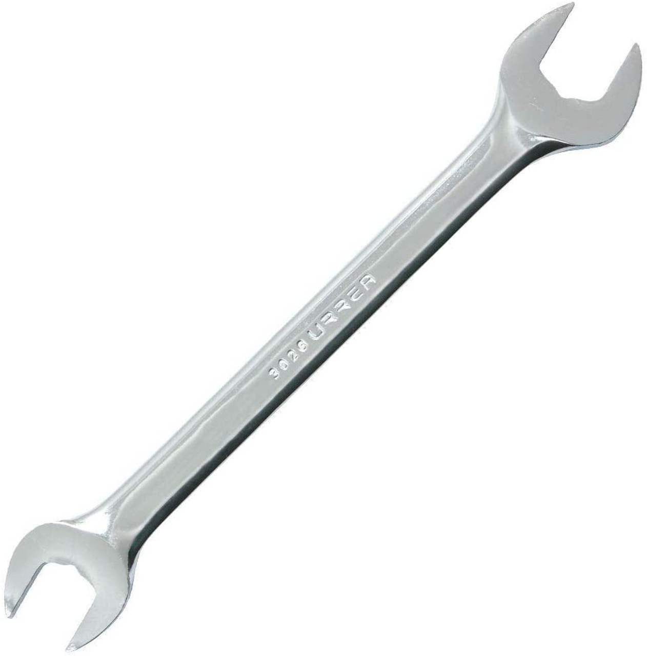 Full polished  Open-End wrench, Size: 8 x 10 mm, Total Length: 5-1/8"