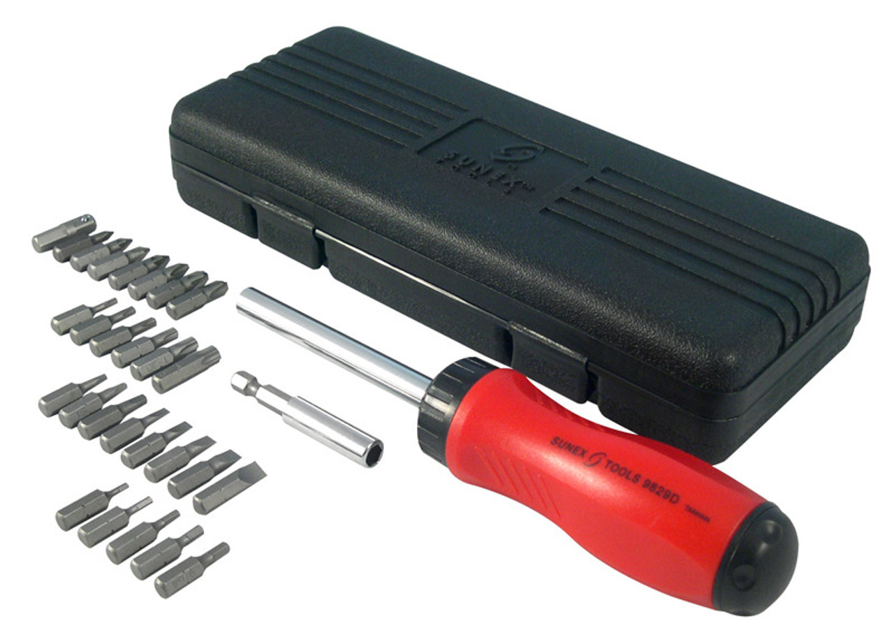 Ratcheting Screwdriver Professional Gearless Screwdriver Set 9829