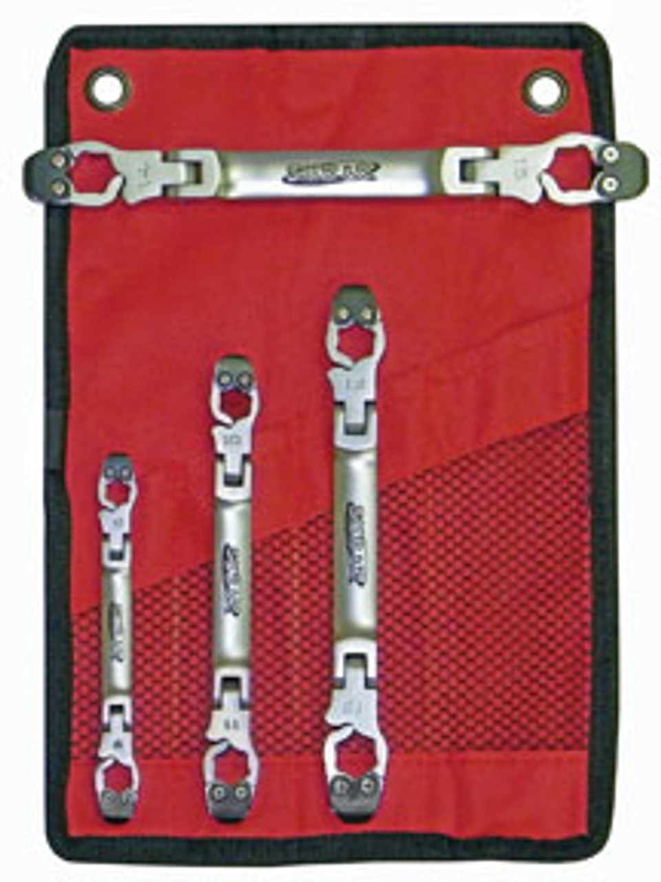 Metric Ratcheting Flex Head Line Wrench Set SRR-LW700