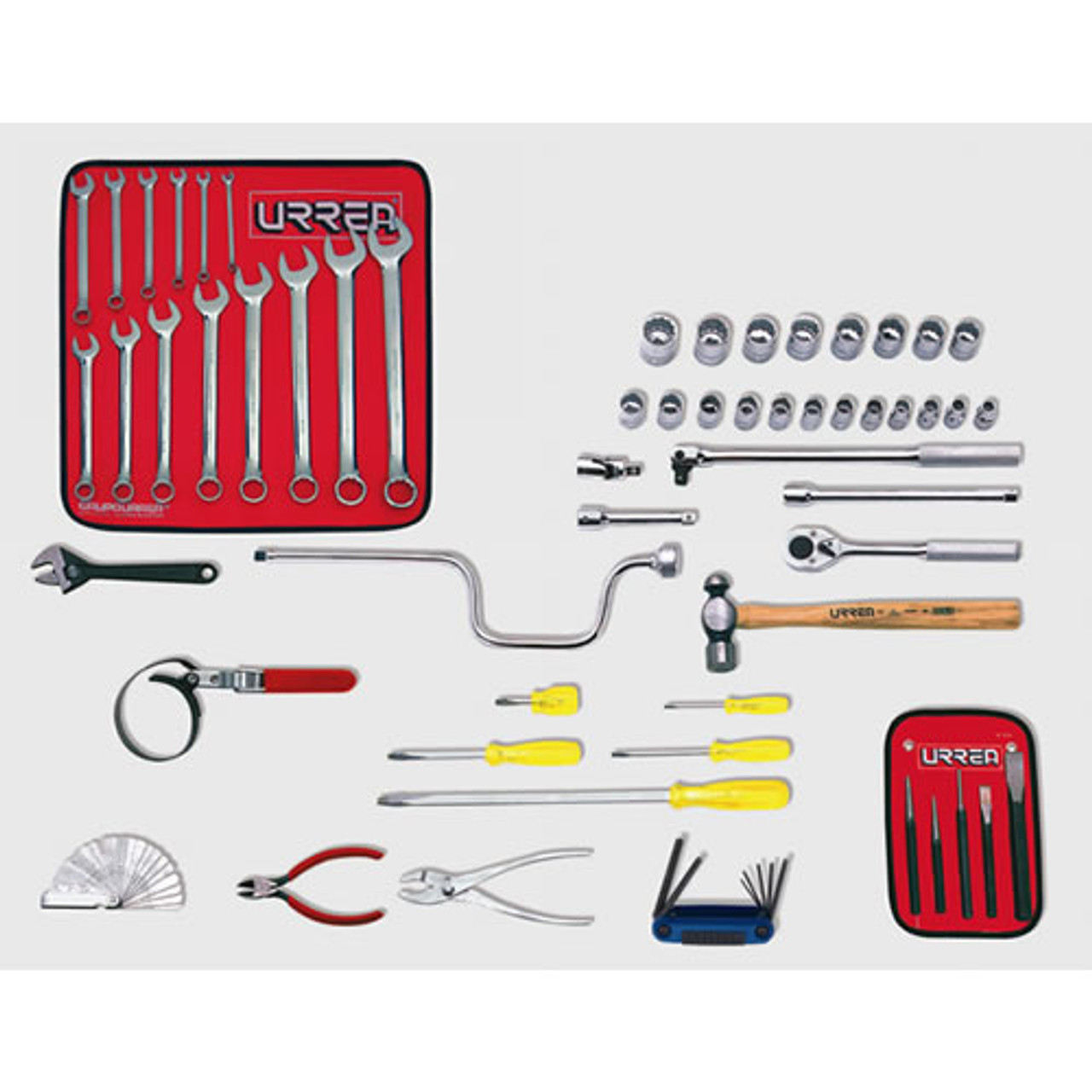 Automotive basic metric set w/ tool box 58pc.