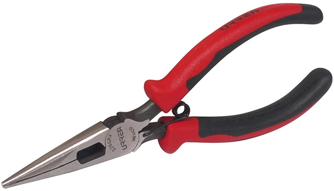 6-23/32 Inch Long Nose Side Cut  With Spring Heavy-duty Bimaterial Electrician Pliers 226GRX