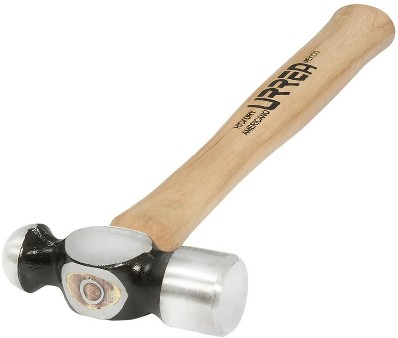 Machined Head Ball Pein Hammers With 12-3/8" Hickory Handle