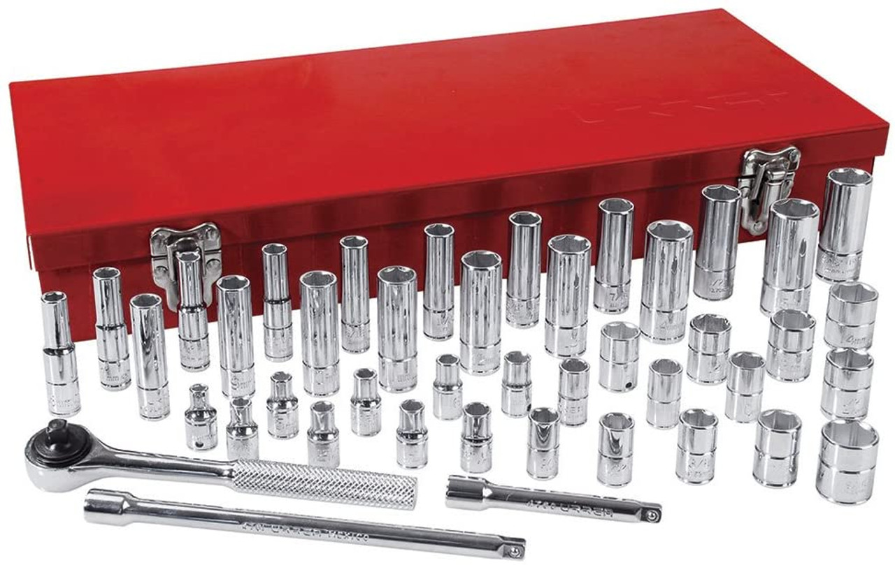 1/4" Drive Socket 44 Pieces Set With Accessories 4700A