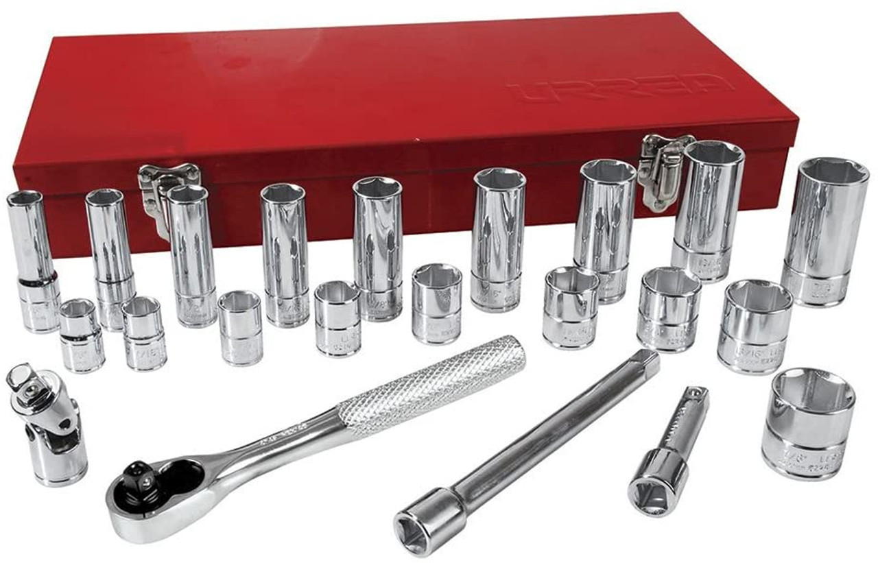 3/8" Drive Socket 23 Pieces Set With Accessories 52134