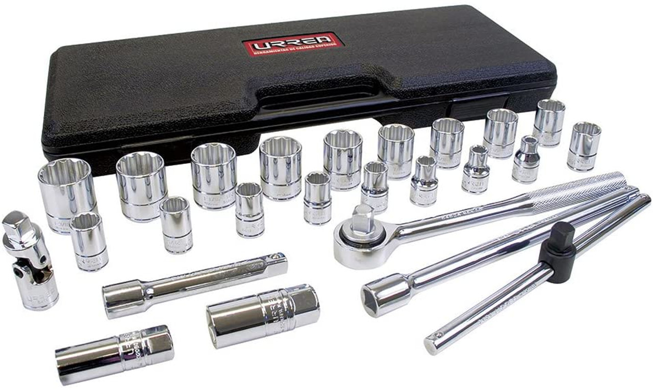 1/2" Drive Socket 25 Pieces Set With Accessories 5400PC