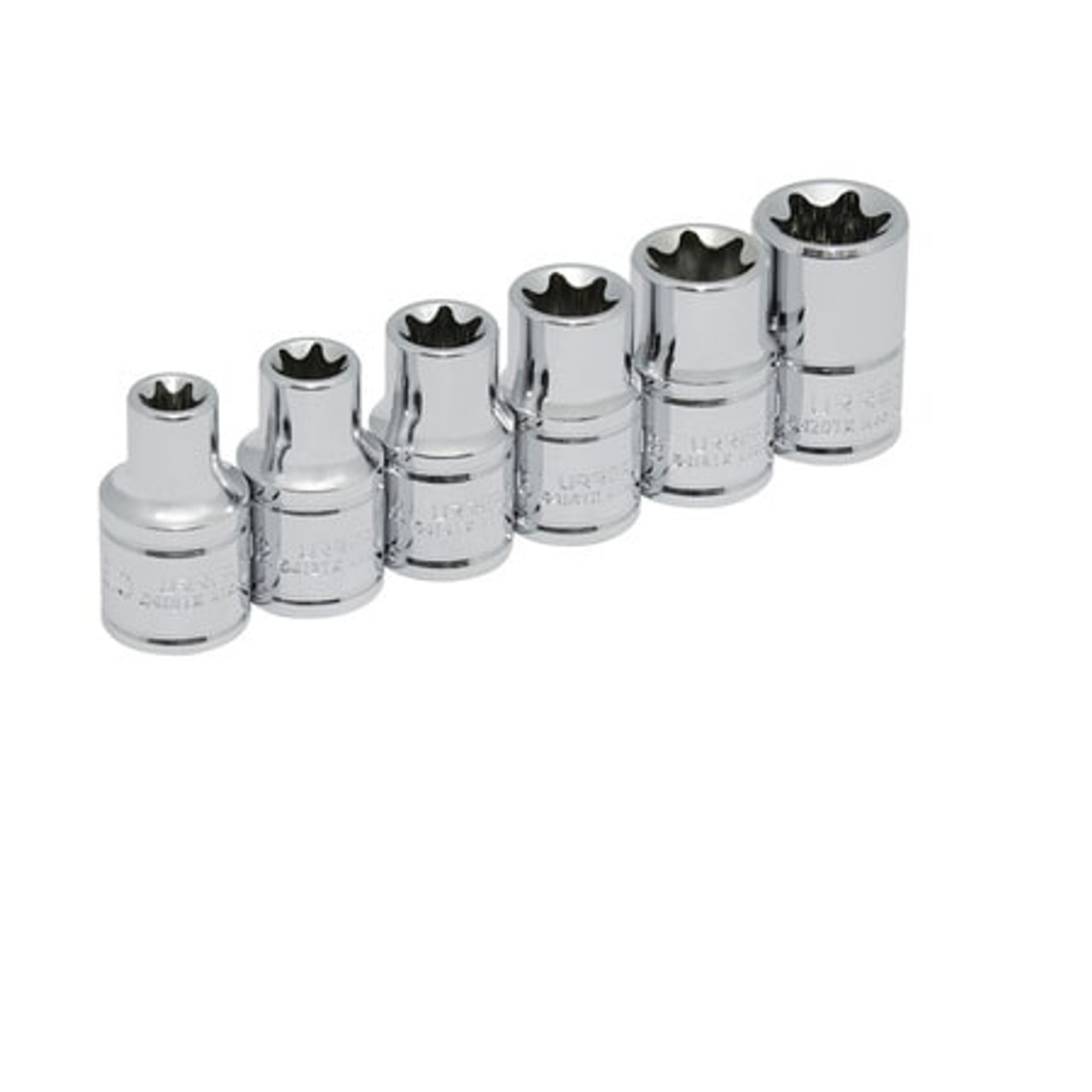 1/2" Drive Female Torx Sockets 6 Pieces Set 5400TX